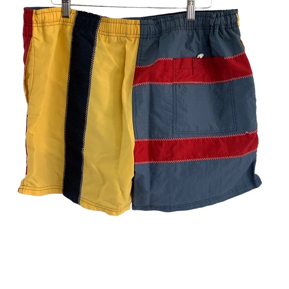 Vintage Tommy Hilfiger Nautical Equipment Swimwear   Water Shorts Trunks - Picture 2 of 4